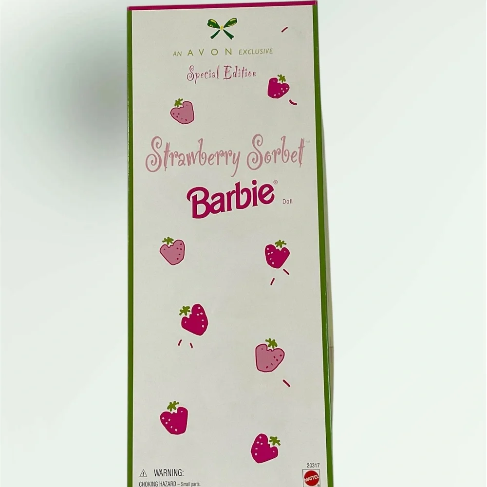Avon Exclusive Strawberry Sorbet Barbie Doll Special Edition 1998 Mattel - Picture 2 of 9